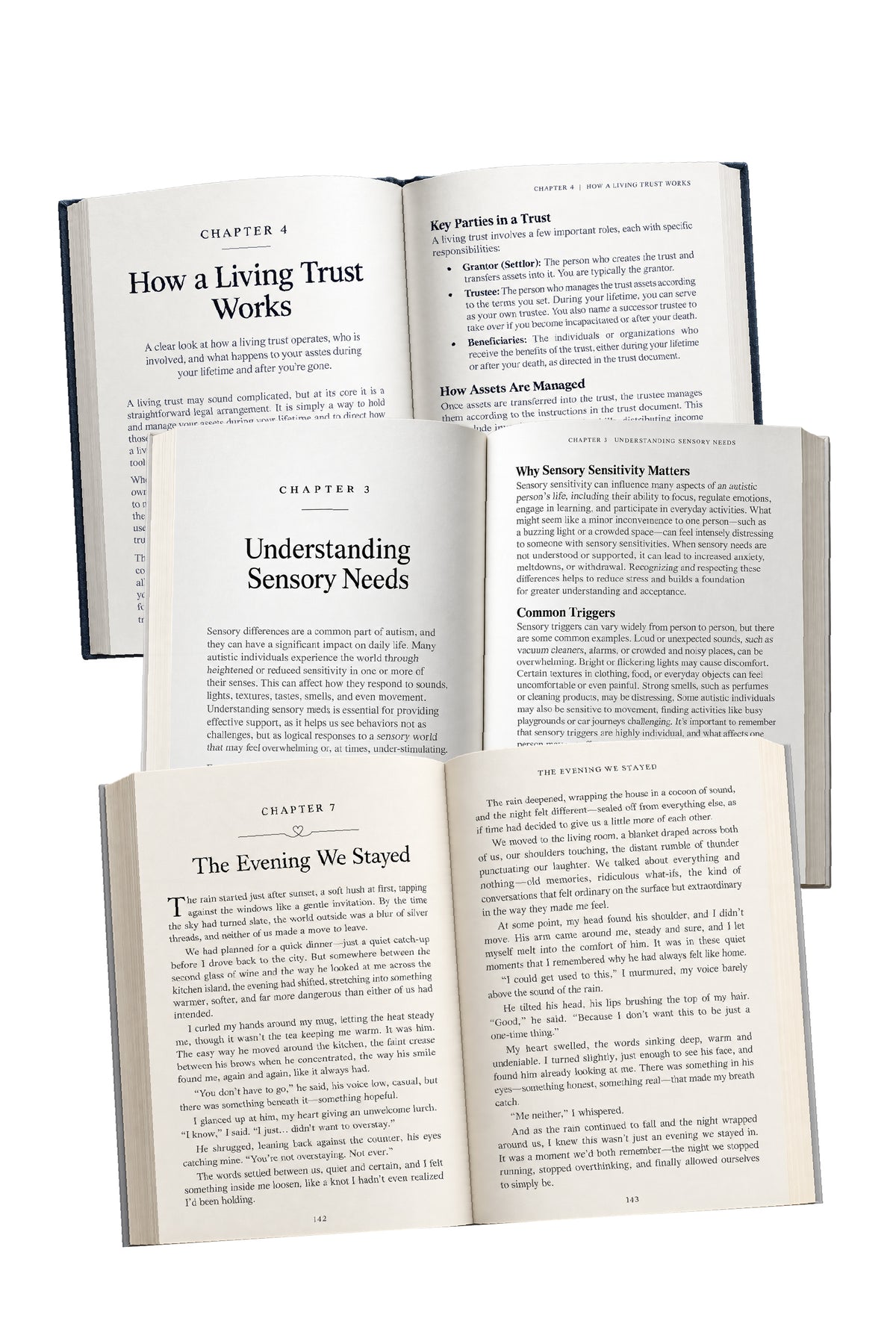 Nonfiction Book Interior Design
